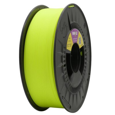 PLA HD Amarelo Fluorescente, filamento PLA para impressoras 3D. Bobine 1KG - 1.75mm - Fillment3D