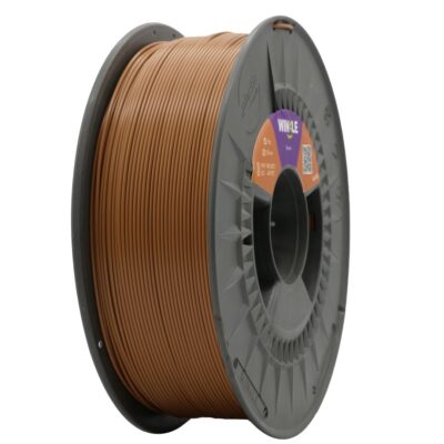 PLA HD Castanho Acácia, filamento PLA para impressoras 3D. Bobine 1KG - 1.75mm - Fillment3D