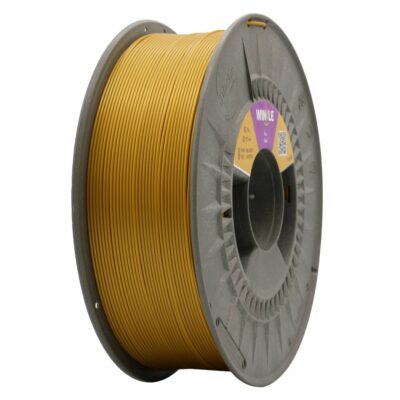 PLA HD Ouro, filamento PLA para impressoras 3D. Bobine 1KG - 1.75mm - Fillment3D