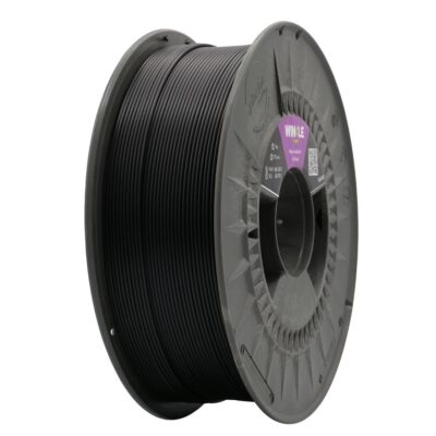 PLA HD Preto, filamento PLA para impressoras 3D. Bobine 1KG - 1.75mm - Fillment3D