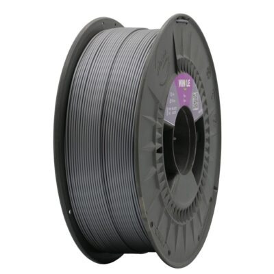 PLA HD Prata, filamento PLA para impressoras 3D. Bobine 1KG - 1.75mm - Fillment3D