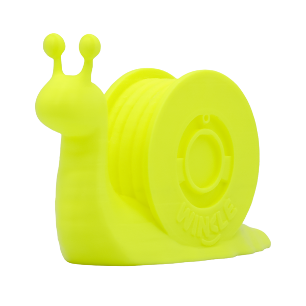 PLA HD Amarelo Fluorescente, filamento PLA para impressoras 3D. Bobine 1KG - 1.75mm - Fillment3D