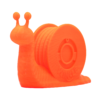 PLA HD Laranja Fluorescente, filamento PLA para impressoras 3D. Bobine 1KG - 1.75mm - Fillment3D