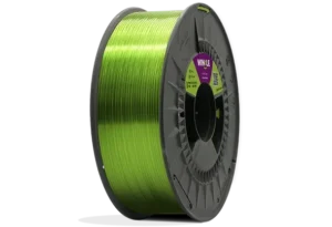 PETG Crystal Lime Verde Winkle, filamento PETG para impressoras 3D. Bobine 1KG - 1.75mm - Fillment3D