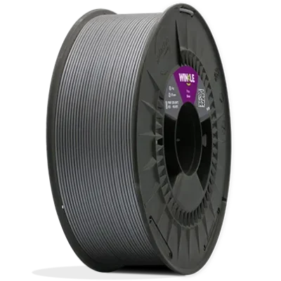 PETG Prata Winkle, filamento PETG para impressoras 3D. Bobine 1KG - 1.75mm - Fillment3D