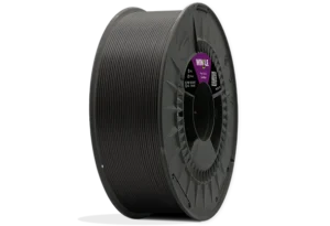 PETG Fibra de Carbono Preto, filamento PETG para impressoras 3D. Bobine 1KG - 1.75mm - Fillment3D