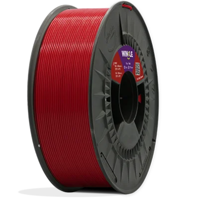 PLA High Speed Vermelho Diabo, filamento PLA para impressoras 3D. Bobine 1KG - 1.75mm - Fillment3D