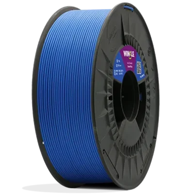 PLA Mate Azul Cobalto, filamento PLA para impressoras 3D. Bobine 1KG - 1.75mm - Fillment3D