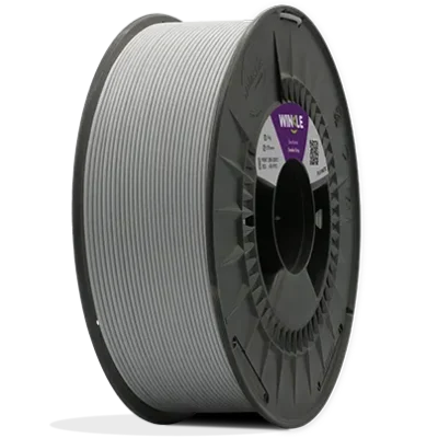 PLA Mate Cinzento, filamento PLA para impressoras 3D. Bobine 1KG - 1.75mm - Fillment3D