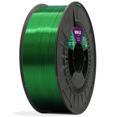 PLA Silk Irish Green, filamento PLA para impressoras 3D. Bobine 1KG - 1.75mm - Fillment3D