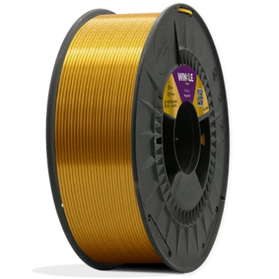 PLA Silk Kings Gold, filamento PLA para impressoras 3D. Bobine 1KG - 1.75mm - Fillment3D