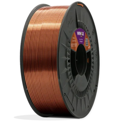 PLA Silk Old Copper, filamento PLA para impressoras 3D. Bobine 1KG - 1.75mm - Fillment3D