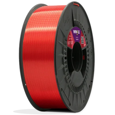 PLA Silk Ruby Red, filamento PLA para impressoras 3D. Bobine 1KG - 1.75mm - Fillment3D