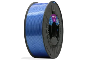 PLA Silk Steel Blue, filamento PLA para impressoras 3D. Bobine 1KG - 1.75mm - Fillment3D