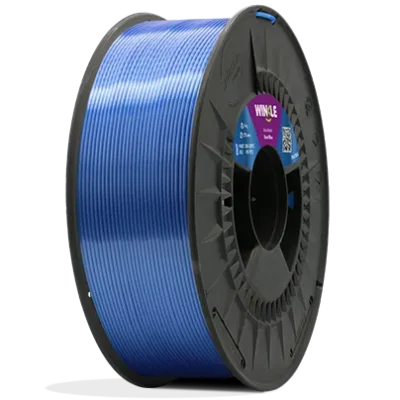 PLA Silk Steel Blue, filamento PLA para impressoras 3D. Bobine 1KG - 1.75mm - Fillment3D