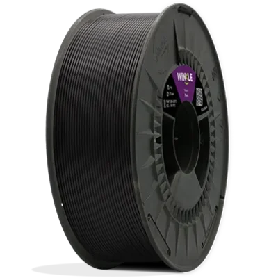 PLA Tough Preto, filamento PLA para impressoras 3D. Bobine 1KG - 1.75mm - Fillment3D