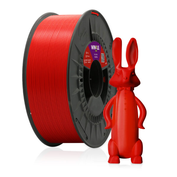 PETG Vermelho Diabo Winkle, filamento PETG para impressoras 3D. Bobine 1KG - 1.75mm - Fillment3D