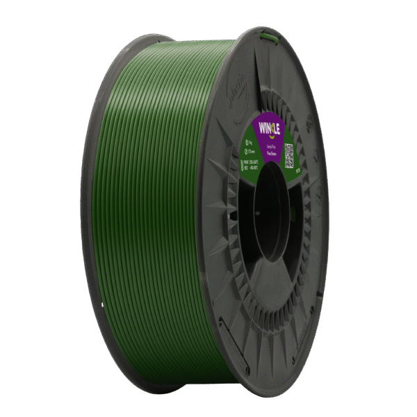 PETG Verde Pinho Winkle, filamento PETG para impressoras 3D. Bobine 1KG - 1.75mm - Fillment3D