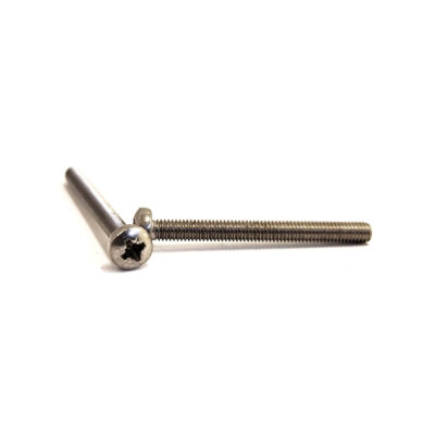 Parafuso Oval M3x30 ISO 7045 - DIN 7985 PZ Aço Inox. A2