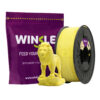 PLA HD Mármore Amarelo WINKLE, filamento PLA para impressoras 3D. Bobine 1KG - 1.75mm - Fillment3D