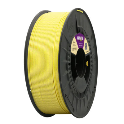 PLA HD Mármore Amarelo WINKLE, filamento PLA para impressoras 3D. Bobine 1KG - 1.75mm - Fillment3D