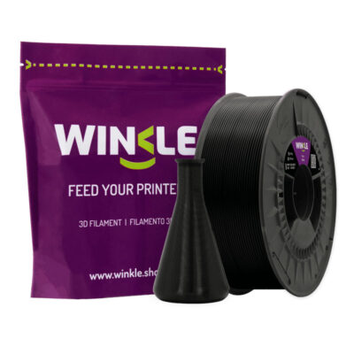 Polipropileno (PP) Preto Winkle, filamento PP para impressoras 3D. Bobine 1KG - 1.75mm - Fillment3D