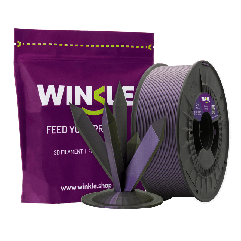 PLA HD Violeta Interferência, filamento PLA para impressoras 3D. Bobine 1KG - 1.75mm - Fillment3D